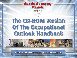 CD-ROM Version of the Occupational Outlook Handbook (OOH)